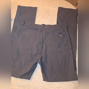 Men's Gray Pants Eddie Bauer Water Resistant Pants Sz 34x34
